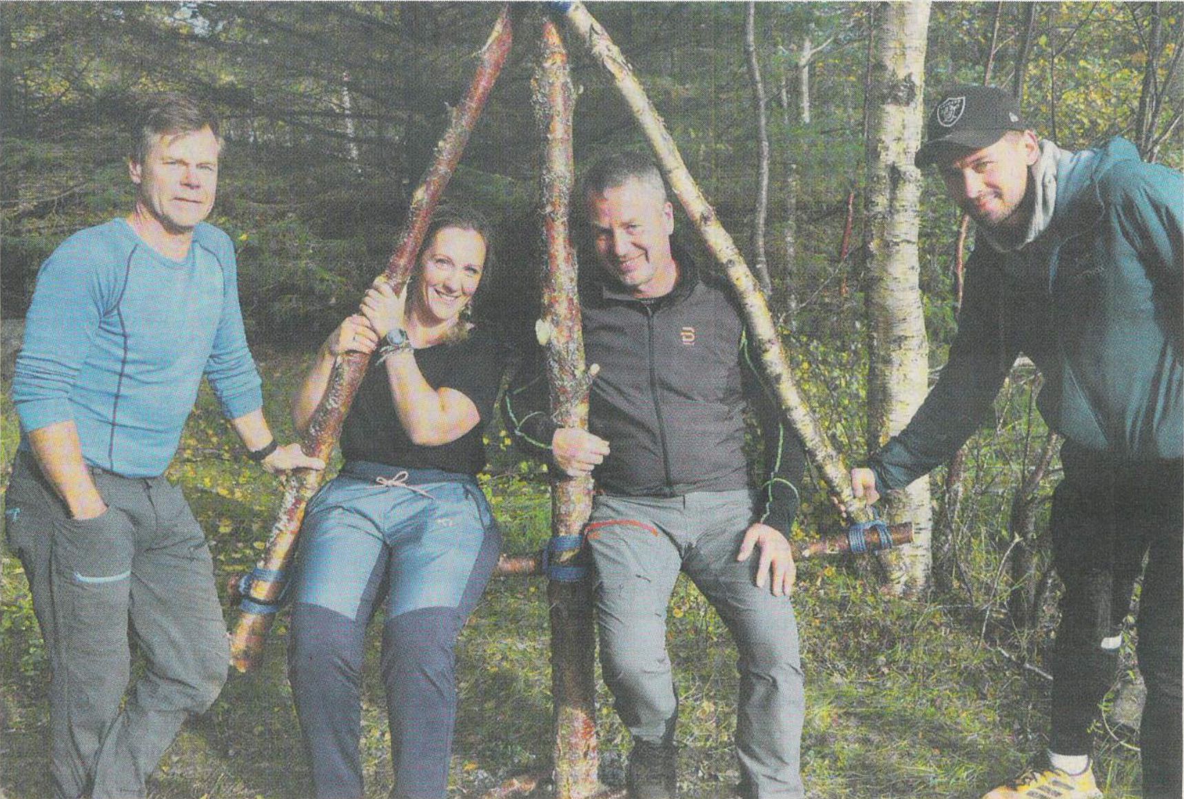 Lukka heng høgt i trea